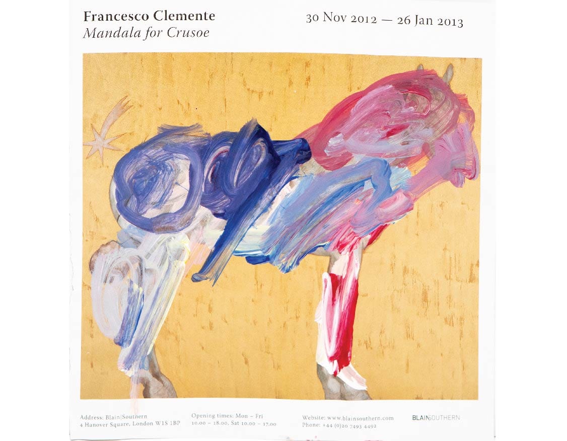 Art, wine, and a melting horse